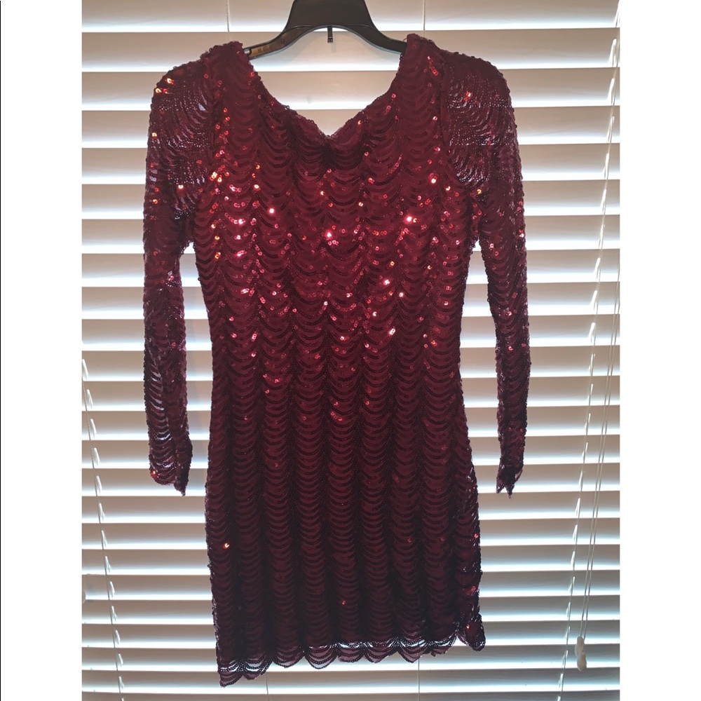 Sequin cocktail dress